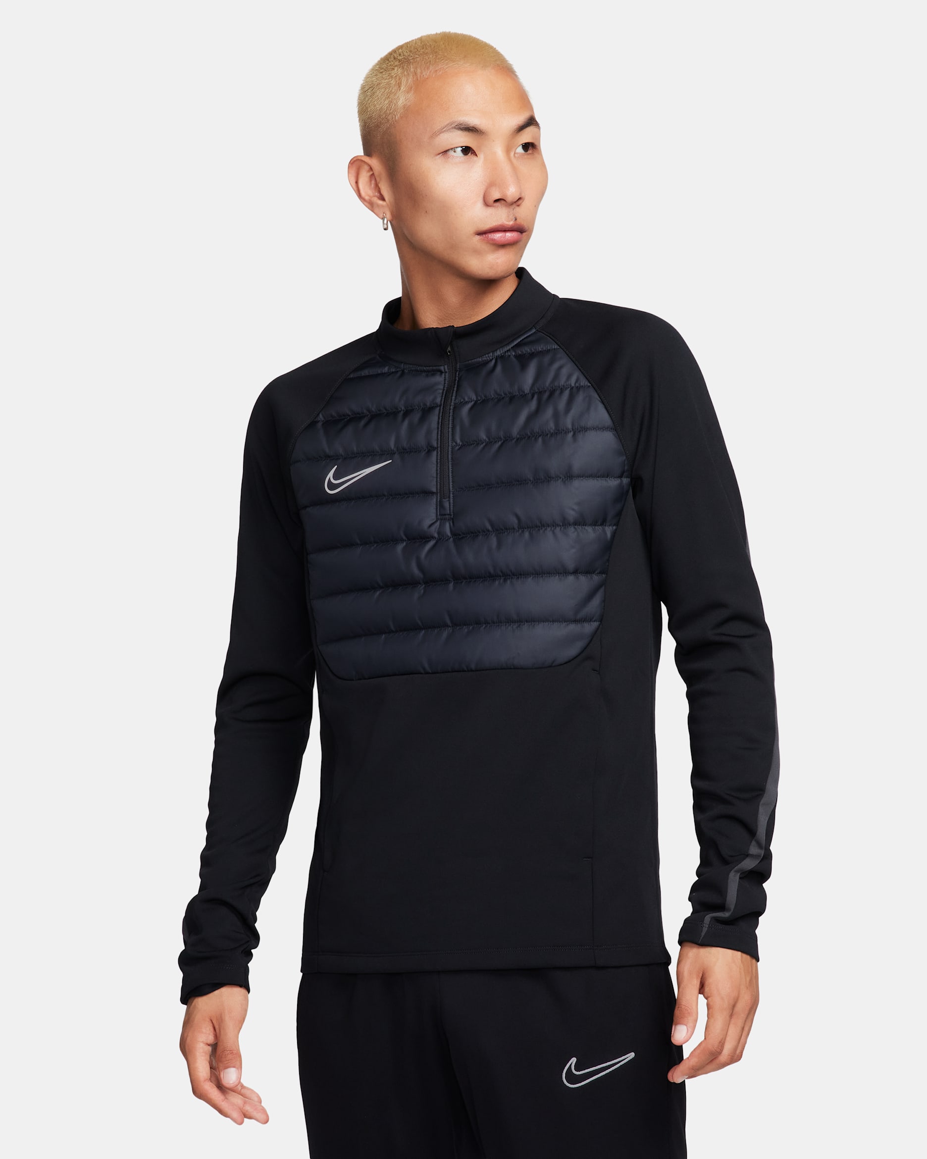 M NIKE サッカー Therma-FITレペル Nike Therma-FIT Academy Big Kids' Soccer Drill Top. Nike.com